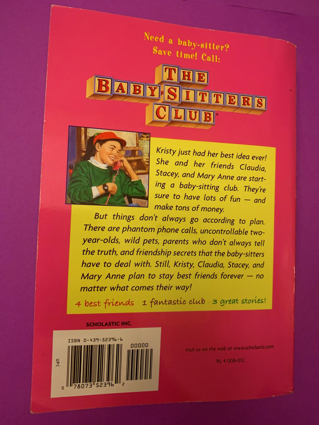 Collector's Item!  Three Books in One!  BabySitters Club