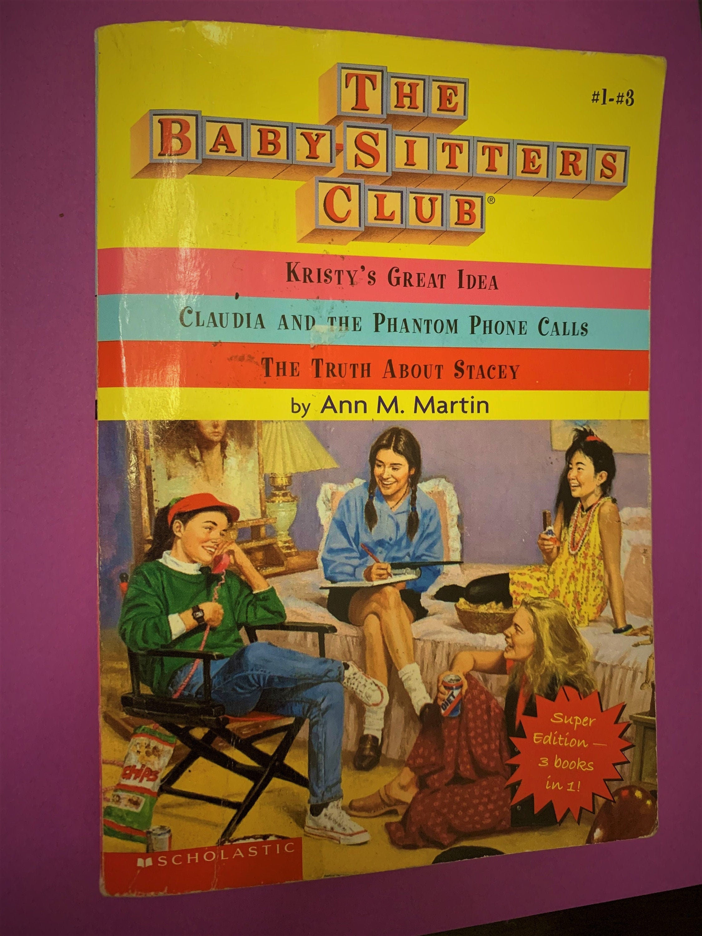 Collector's Item!  Three Books in One!  BabySitters Club