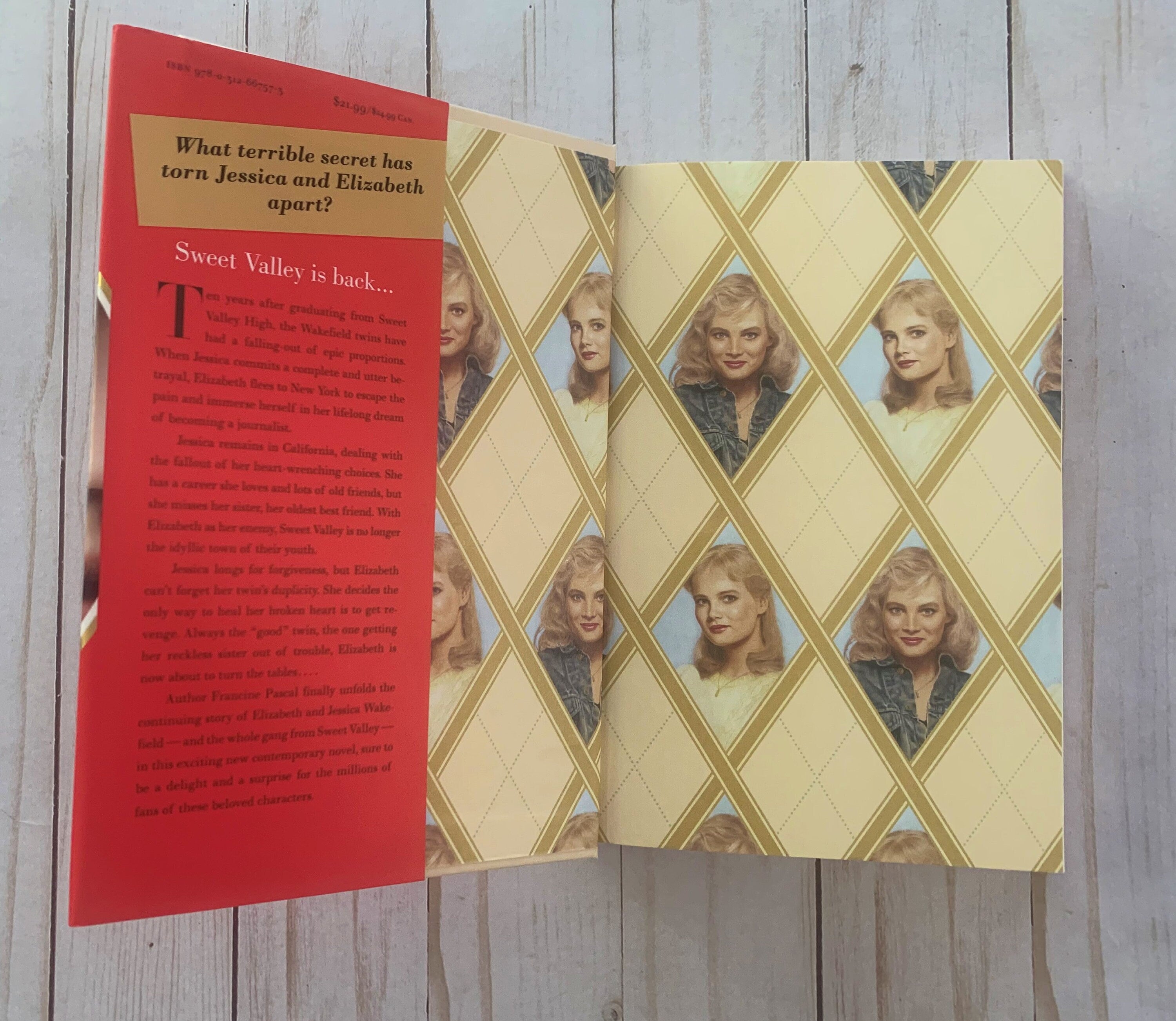 Sweet Valley High Confidential Book (Ten Years Later)