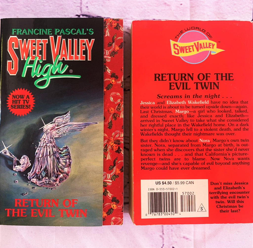 Evil Twins - Choose ONE Sweet Valley High Book