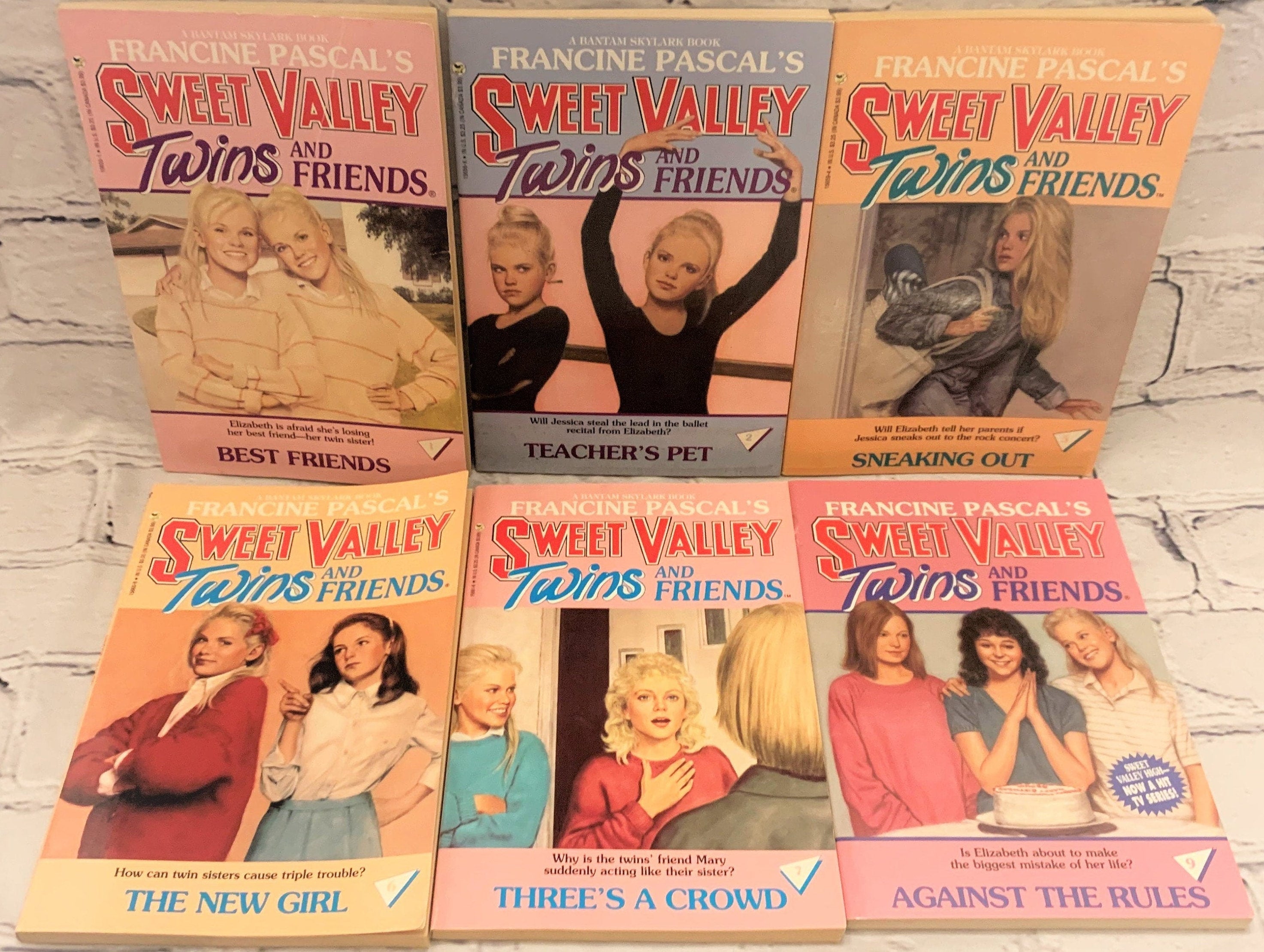 SWEET VALLEY #1-49 TWINS & Friends 1998 editions, Choose a Title by Francine Pascal, Build your own Book Lot