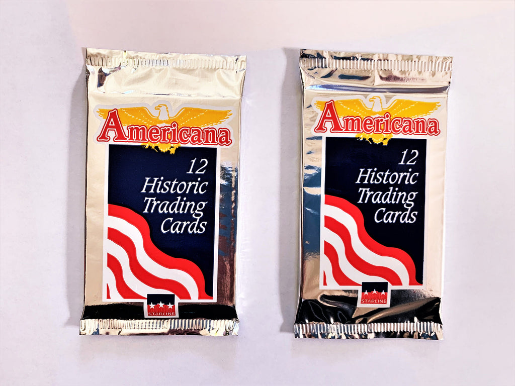 Americana — Historic Trading Card Pack (1991) 🦅