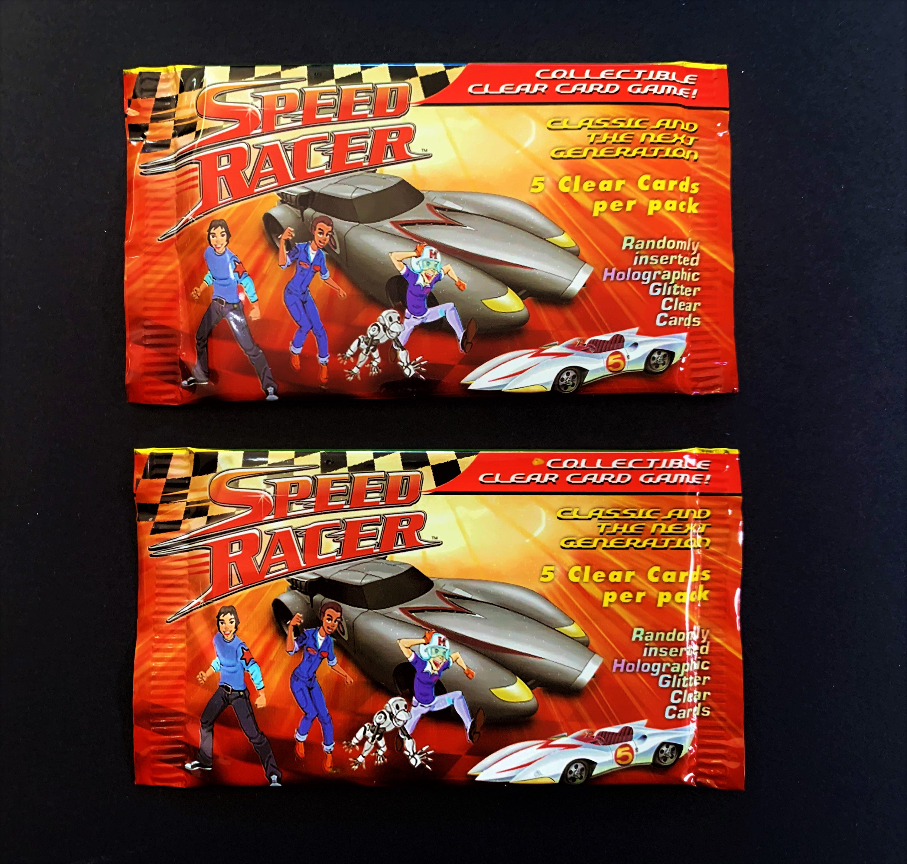 Speed Racer Trading Card Pack (1 Pack of 5 Cards)