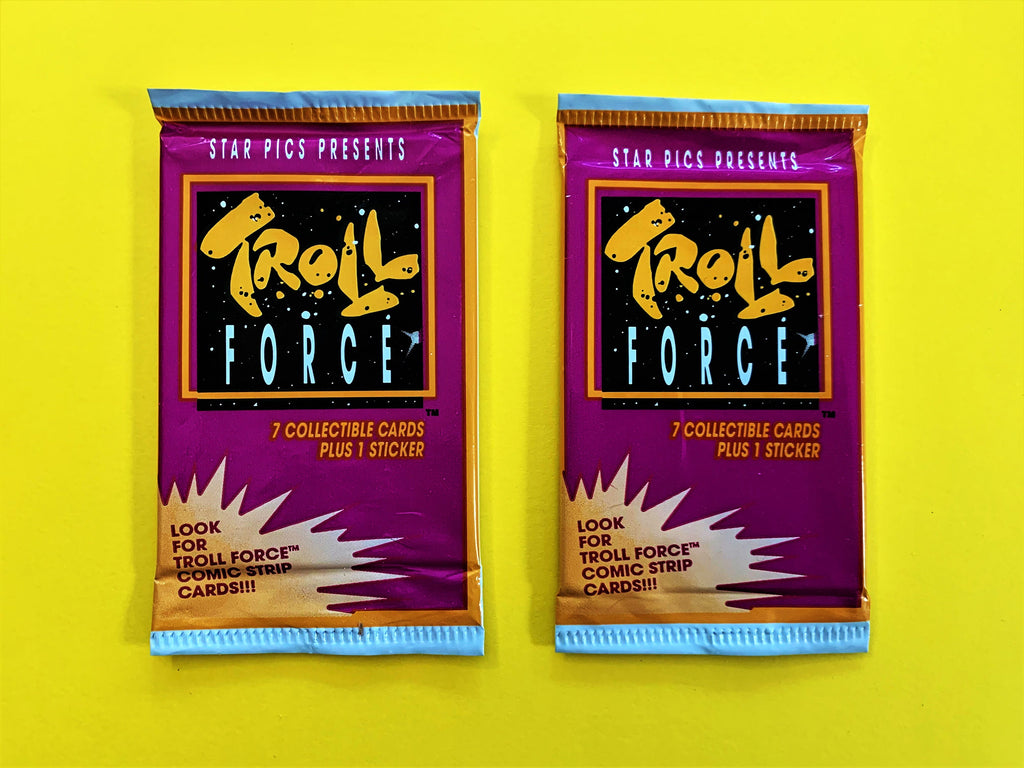 Troll Force 1992 Trading Card Sealed Pack