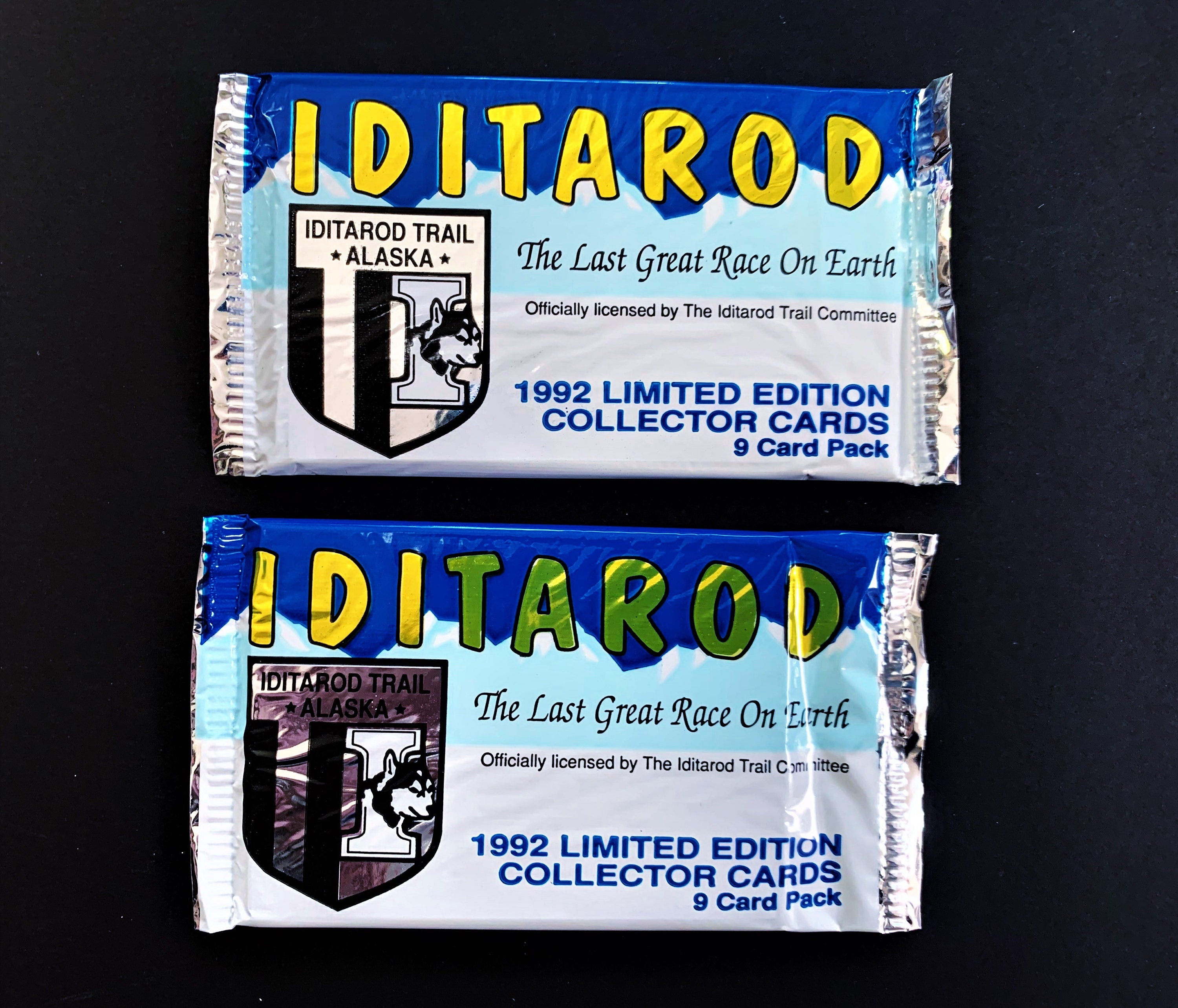 Iditarod Trading Card Pack (1 Pack of 9 Cards)