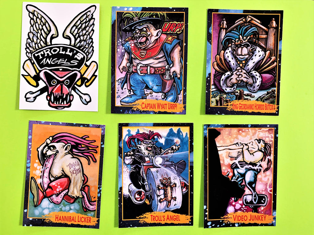 Troll Force 1992 Trading Card Sealed Pack