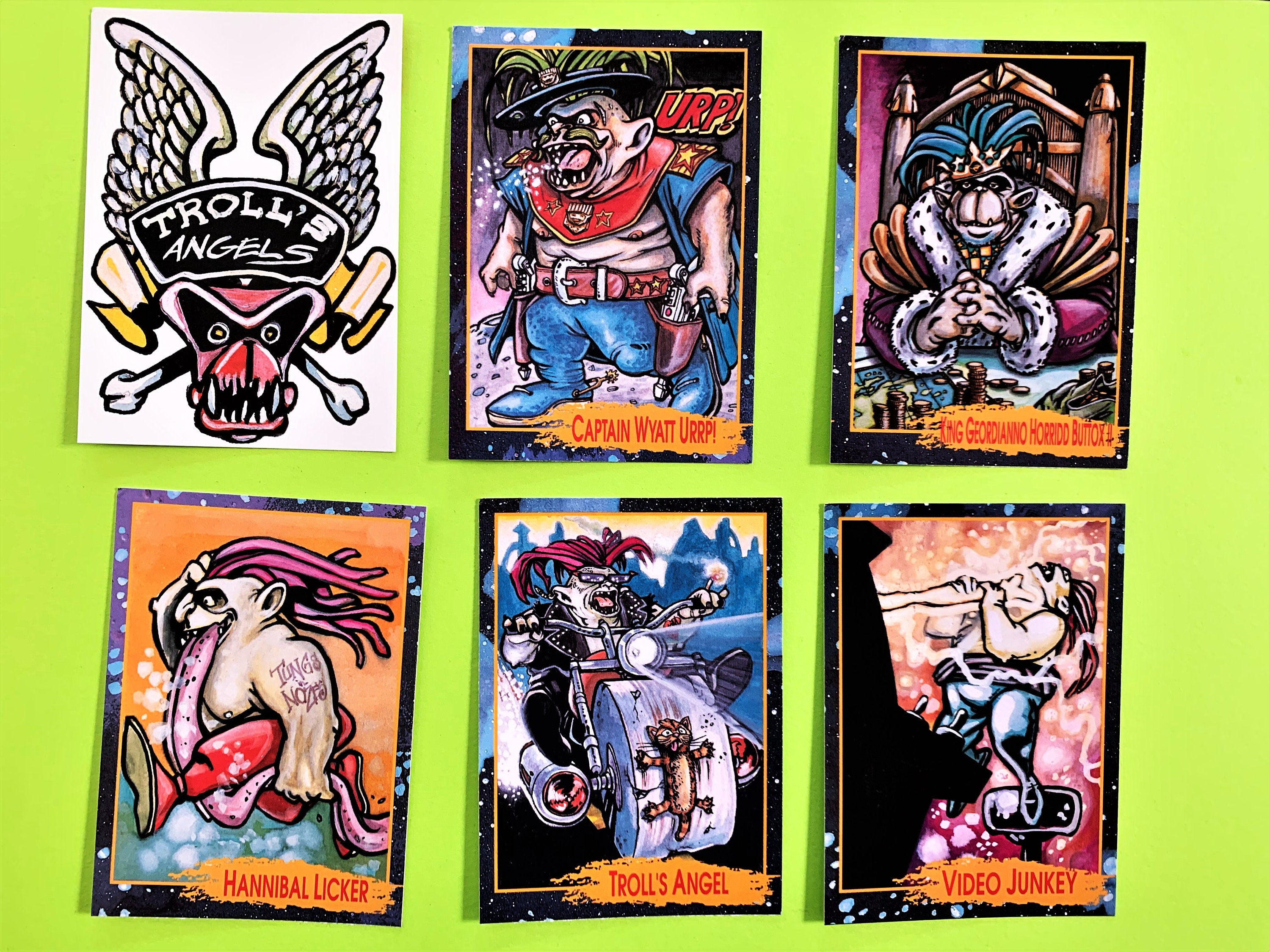 Troll Force 1992 Trading Card Sealed Pack