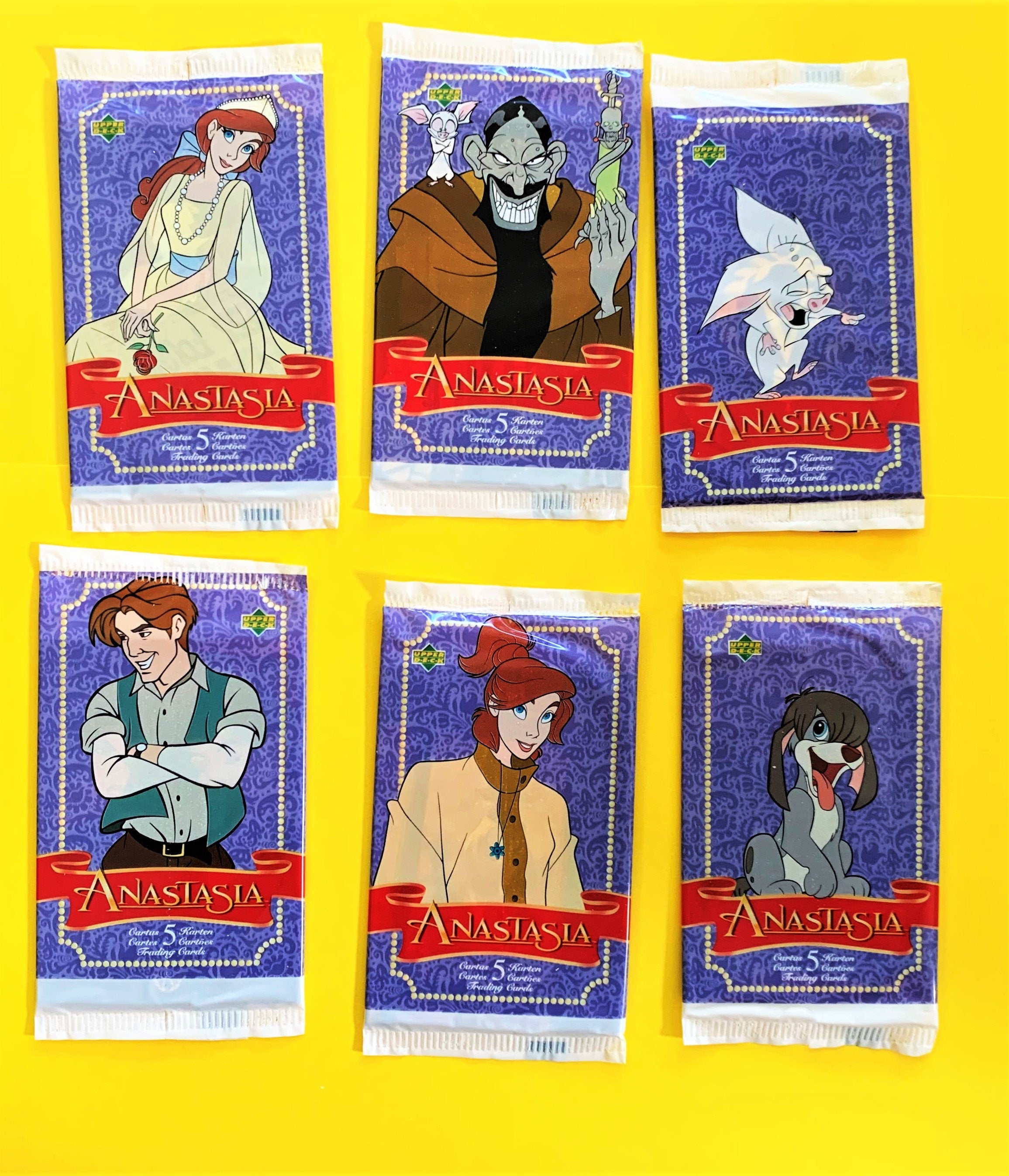 Anastasia Trading Card Pack (1 Pack)