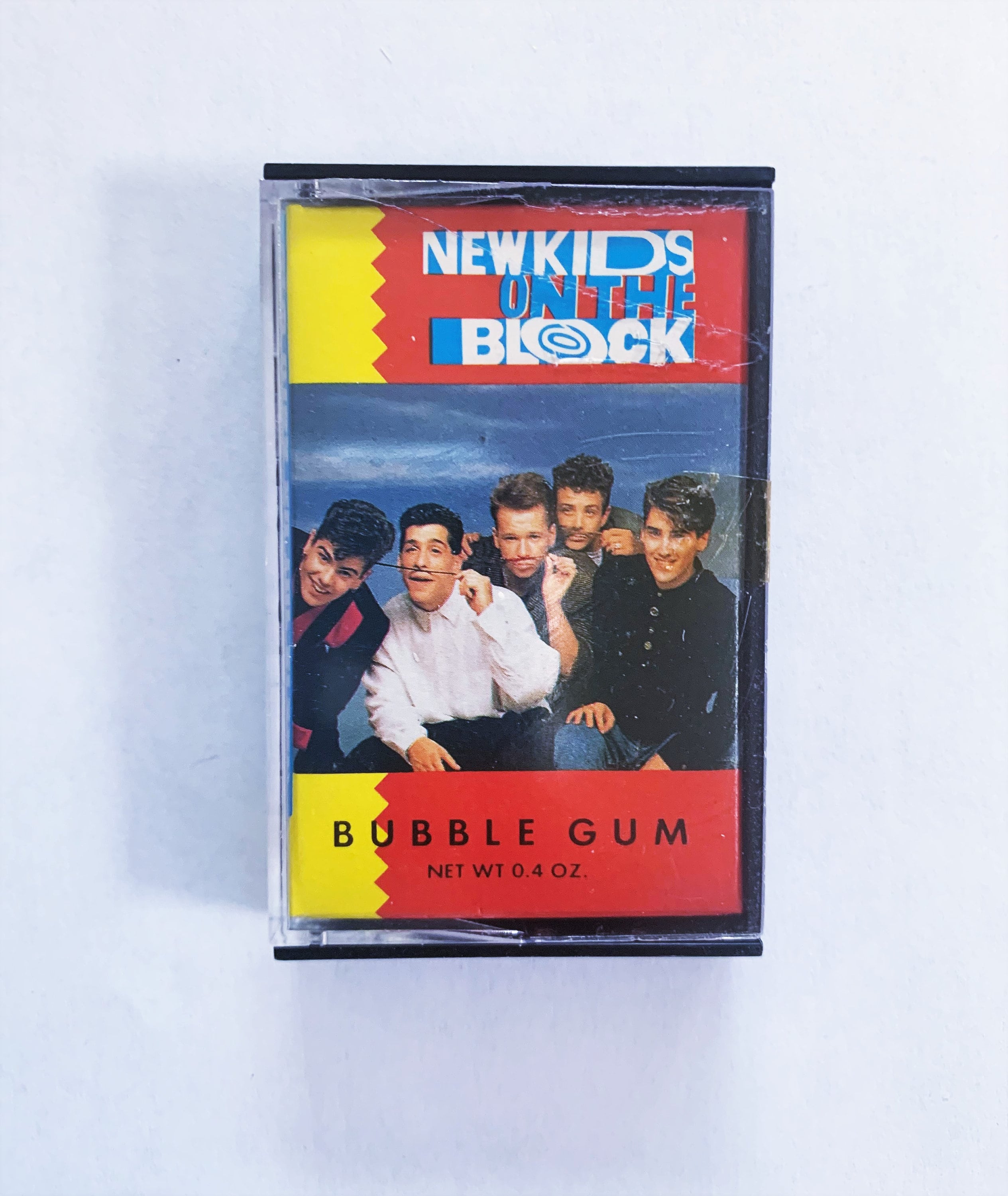 New Kids Mini Bubble Gum Cassettes - Choose