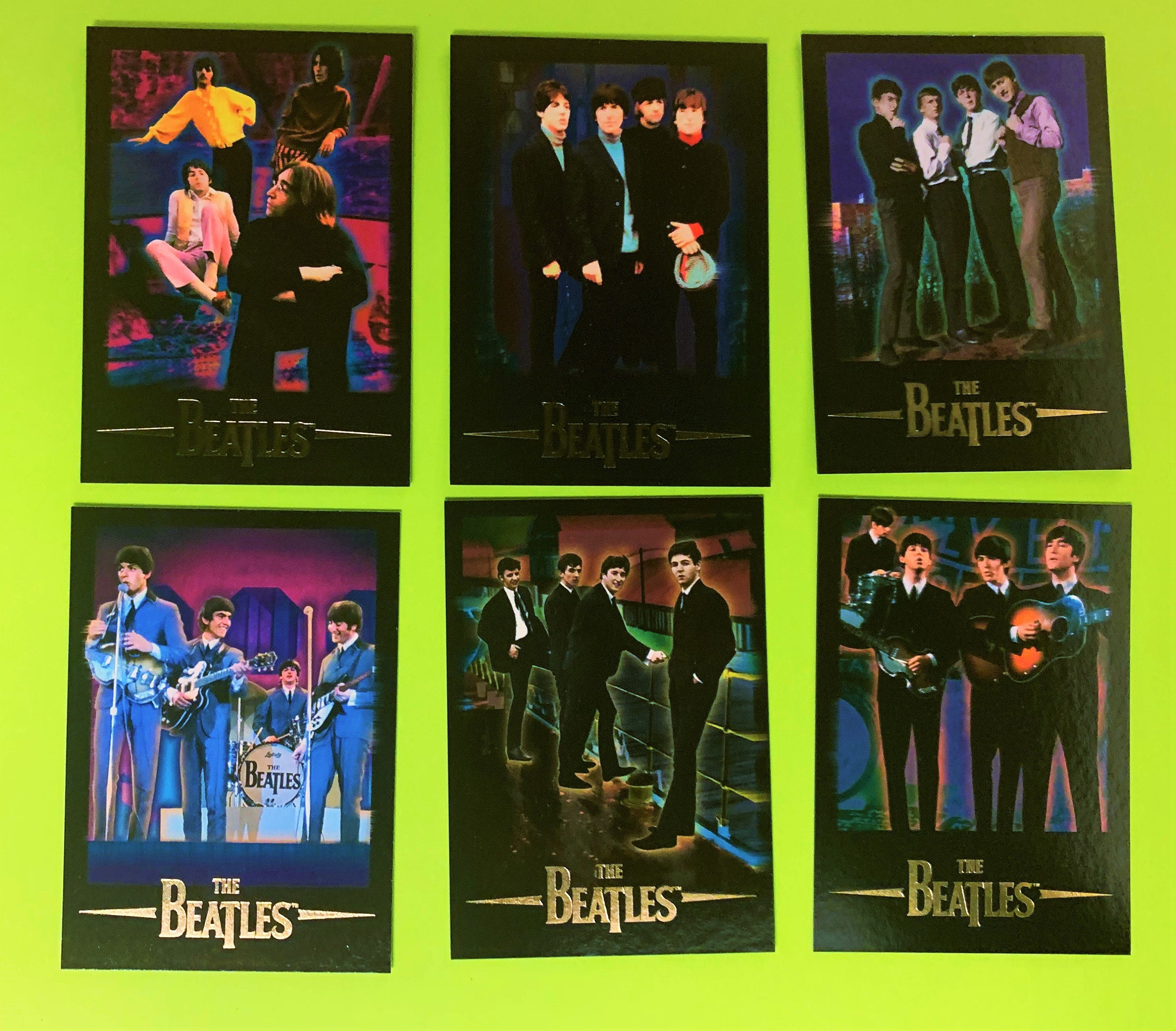 Beatles - One Trading Card Pack of 9 Cards (1996)