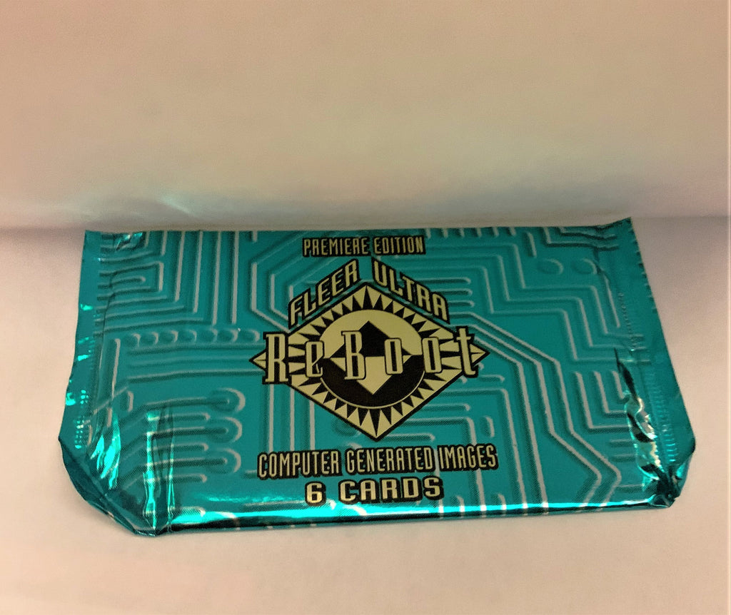 Fleer Ultra Pack Reboot 1995 - One Sealed Trading Card Pack, Stocking Stuffer