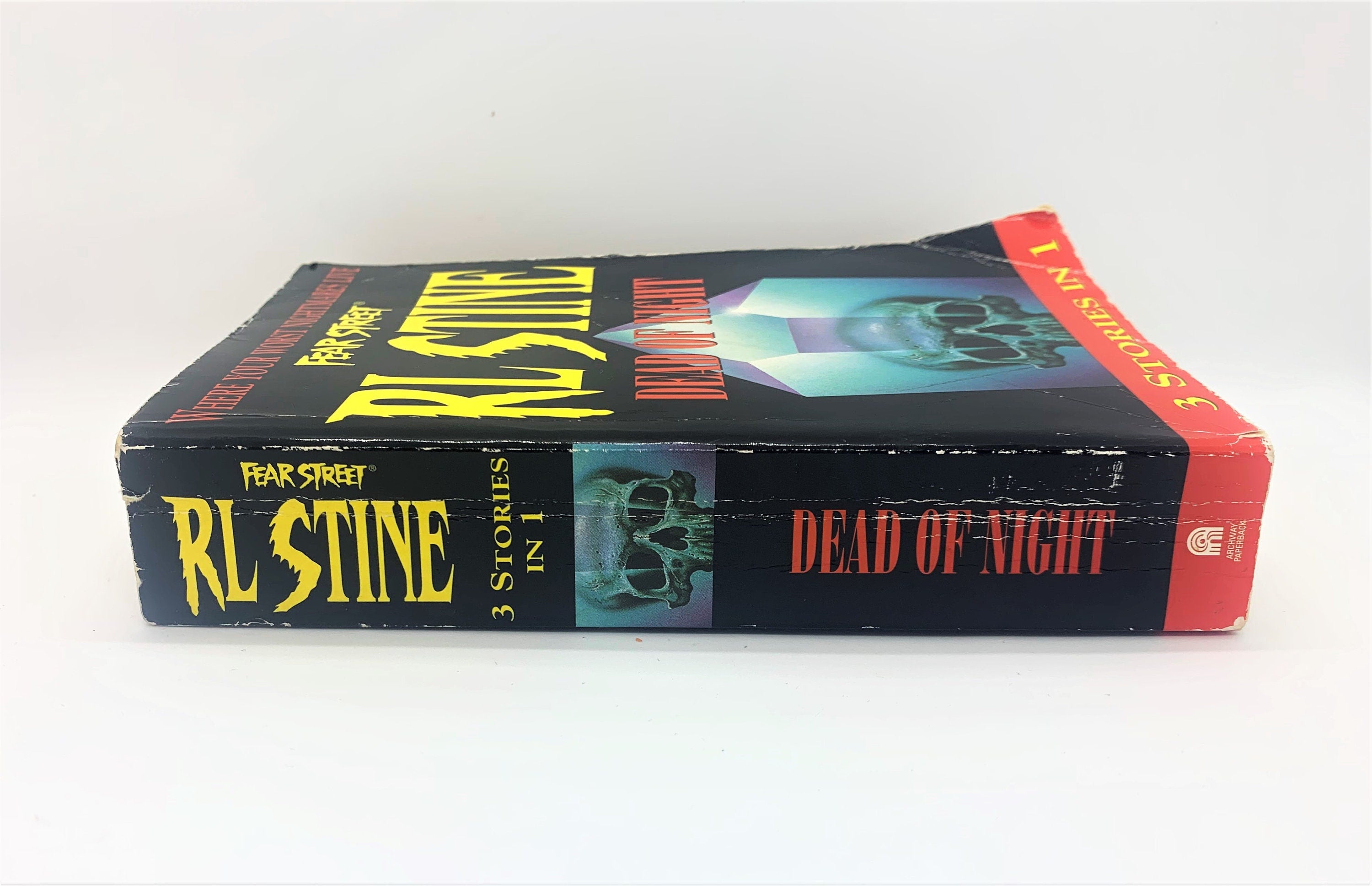 Dead of Night: Haunted/The Halloween Party/The Sleepwalker (Fear Street Omnibus #3) Worn Copy (1994)