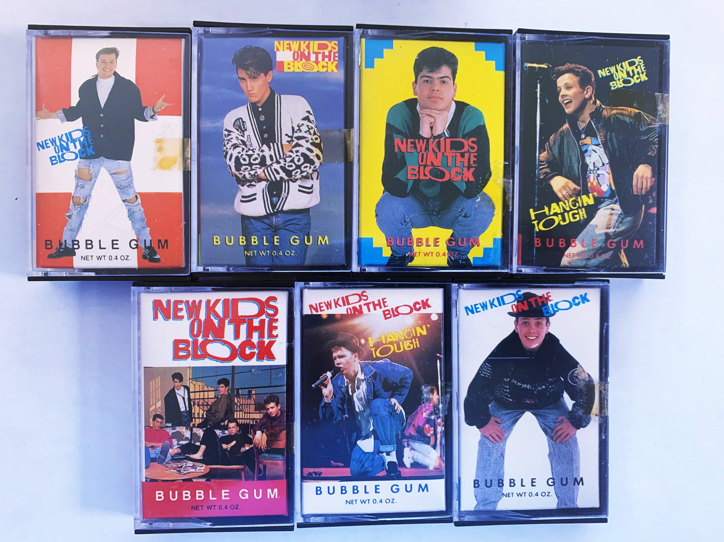 Sealed NKOTB Mini Bubble Gum Cassettes - Choose your Favorite