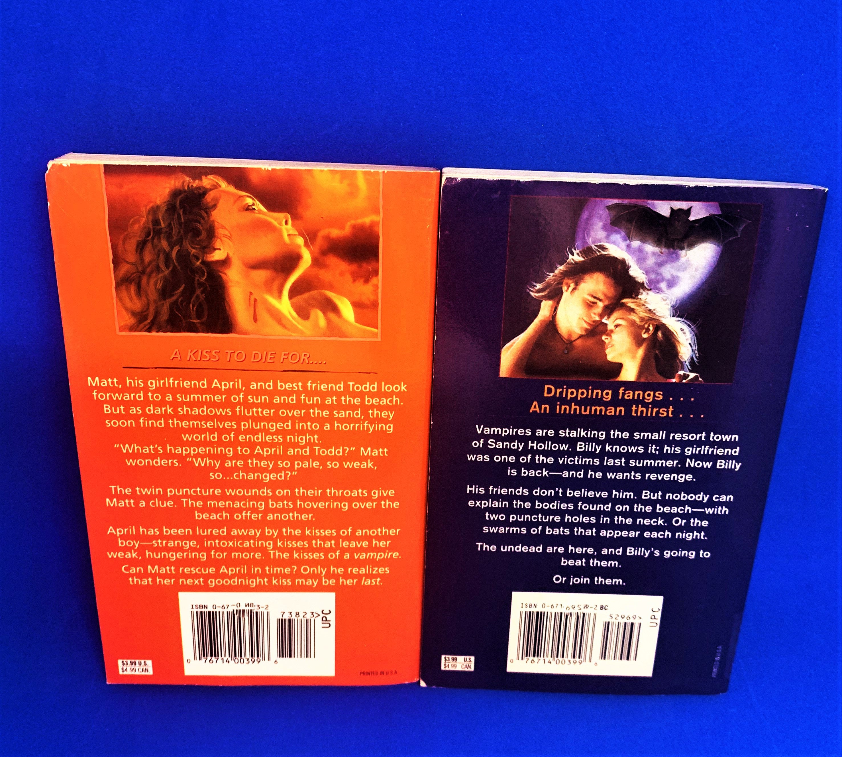Goodnight Kiss Collection - Choose a book by R.L. Stine