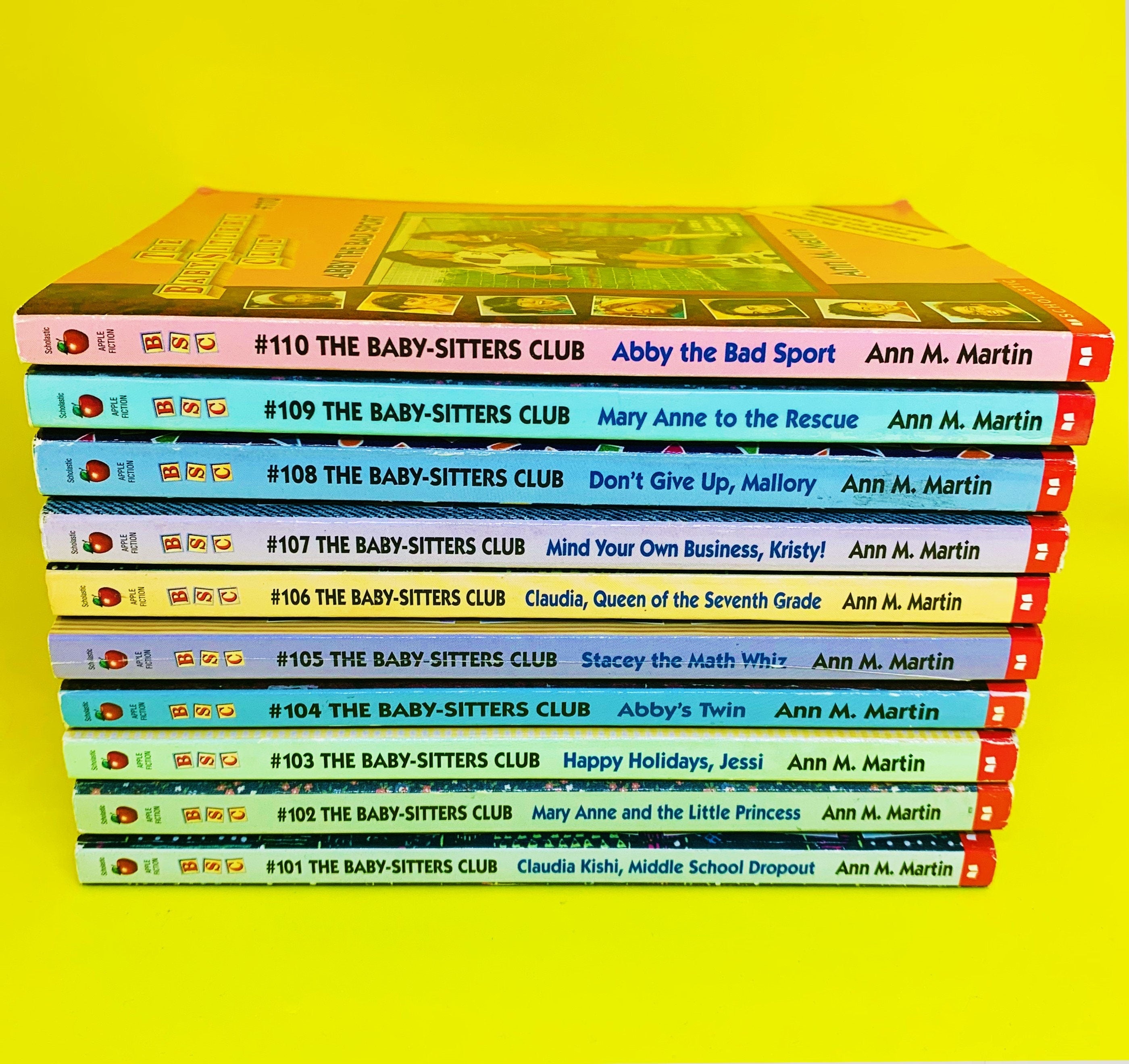 Babysitters Club #98 to #107 - Choose a Paperback Book by Ann M. Martin
