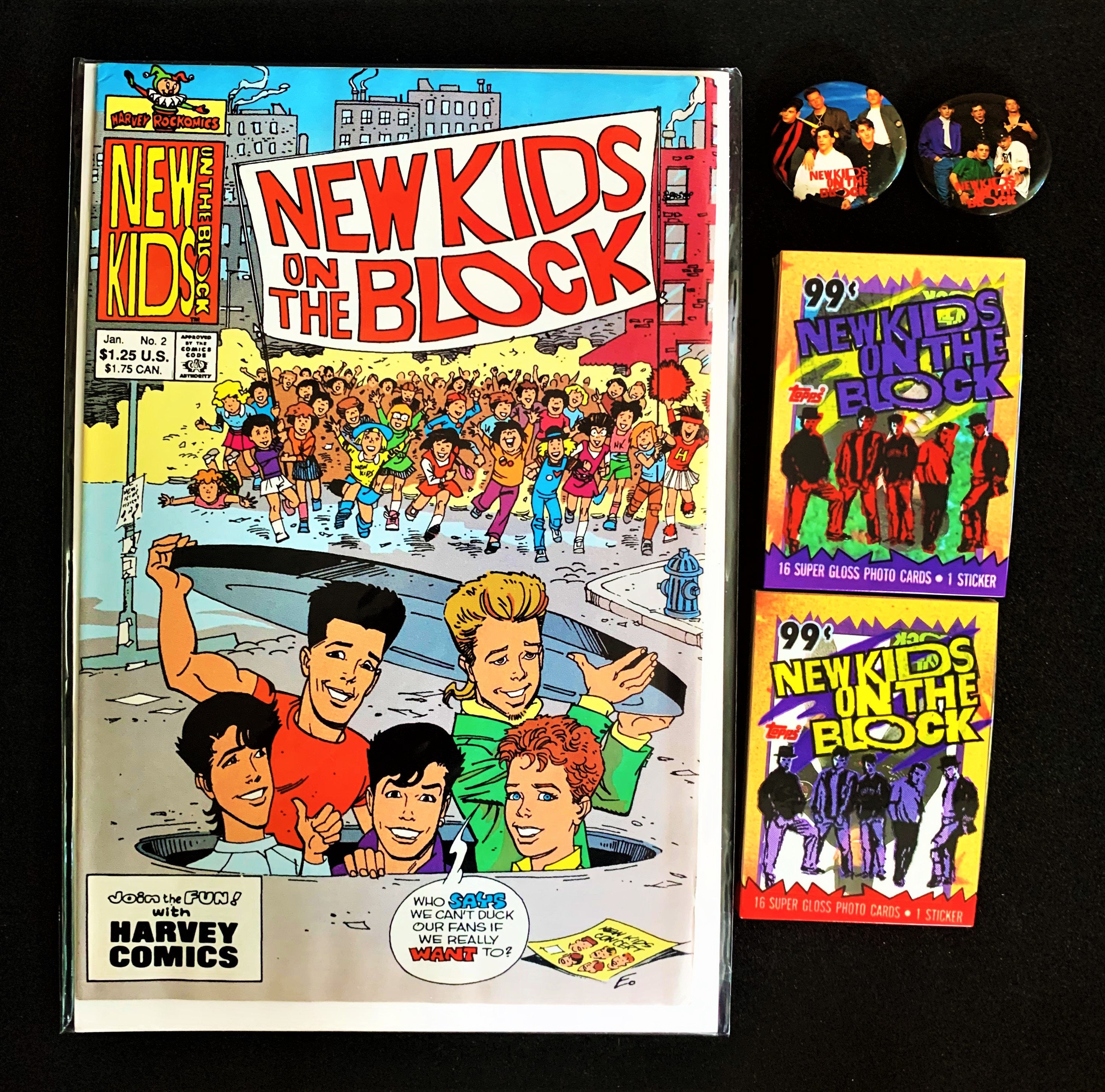 New Kids Comic Book Gift Set