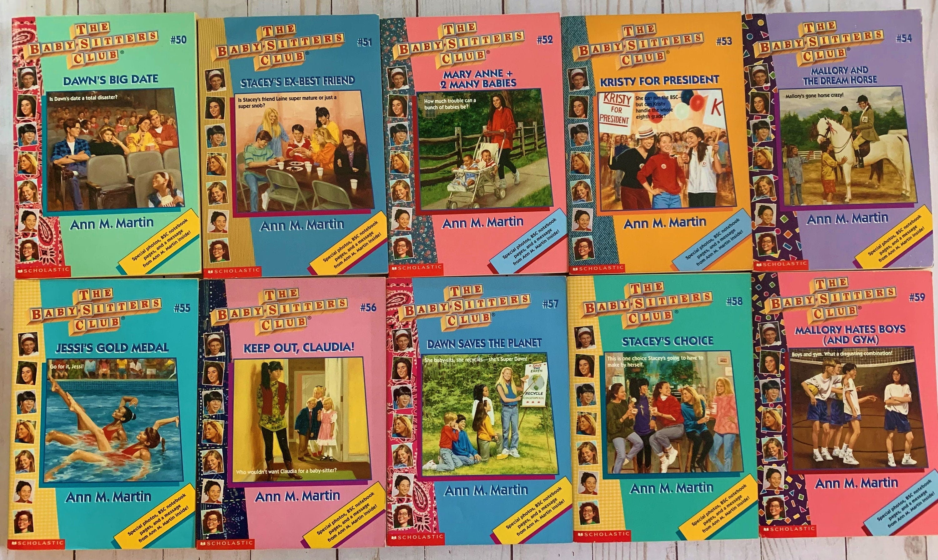 Babysitters Club #40 to #59 - Choose a Paperback Book by Ann M. Martin