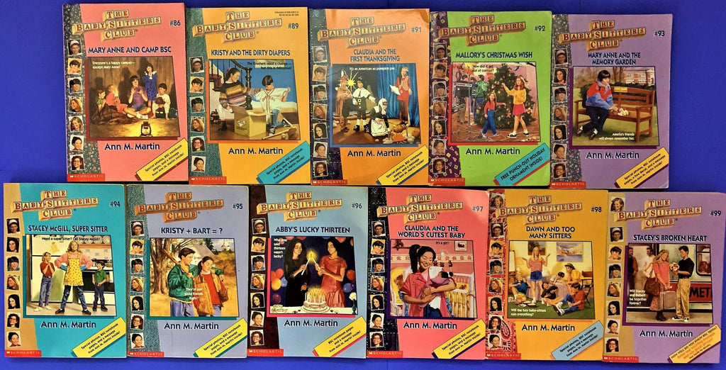 Babysitters Club #80 to #97 - Choose a Paperback Book by Ann M. Martin