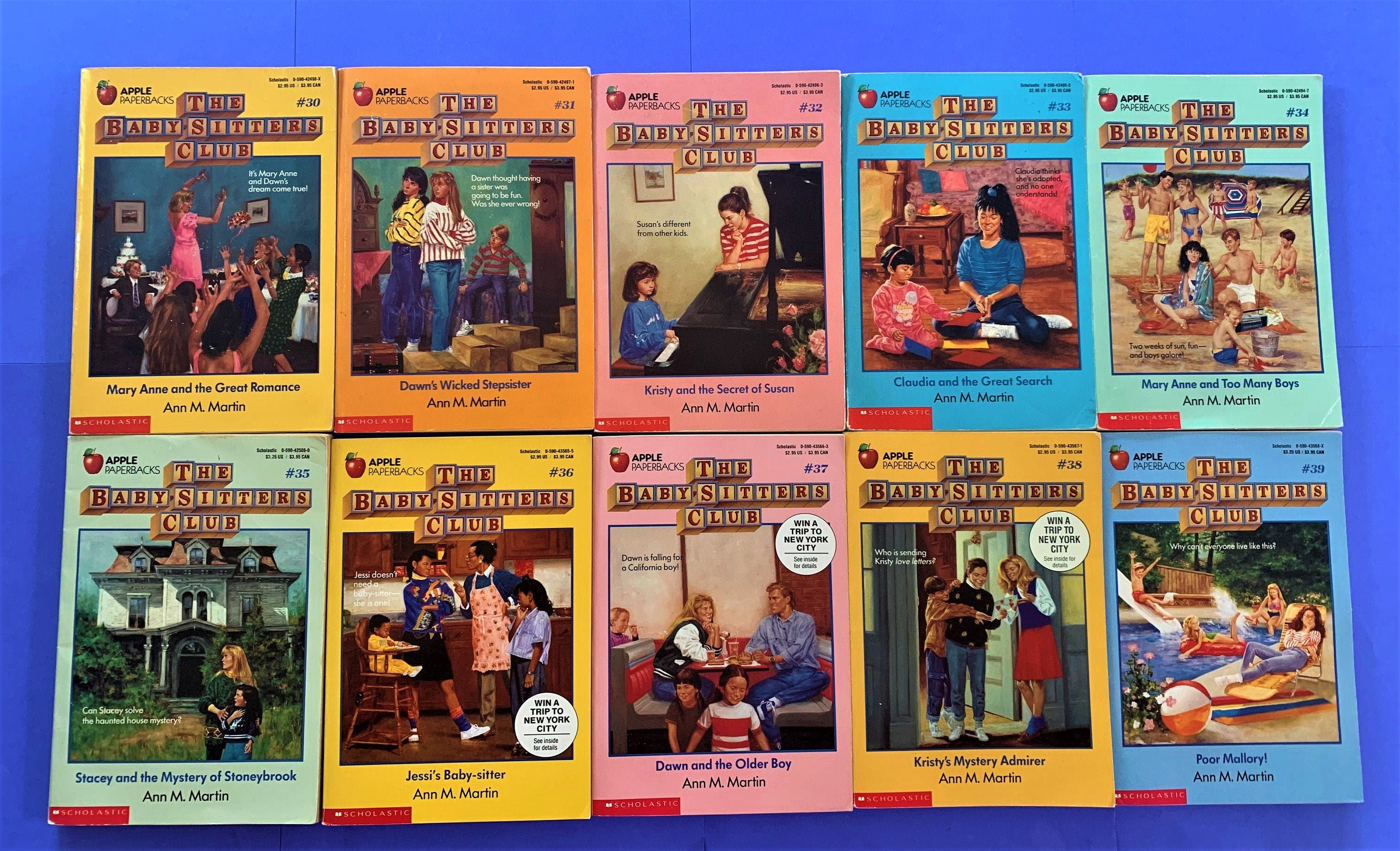 Babysitters Club #30 to #39 - Choose a Paperback Book by Ann M. Martin