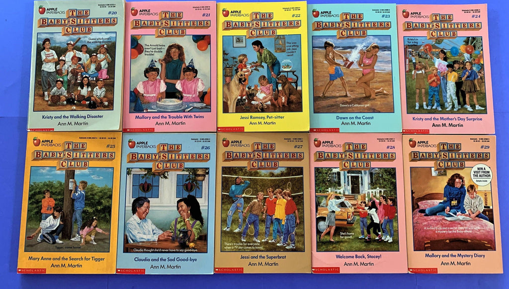 Babysitters Club #20 to #29 - Choose a Paperback Book by Ann M. Martin