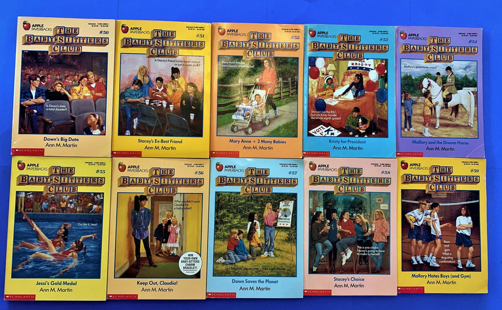 Babysitters Club #50 to #59 - Choose a Paperback Book by Ann M. Martin