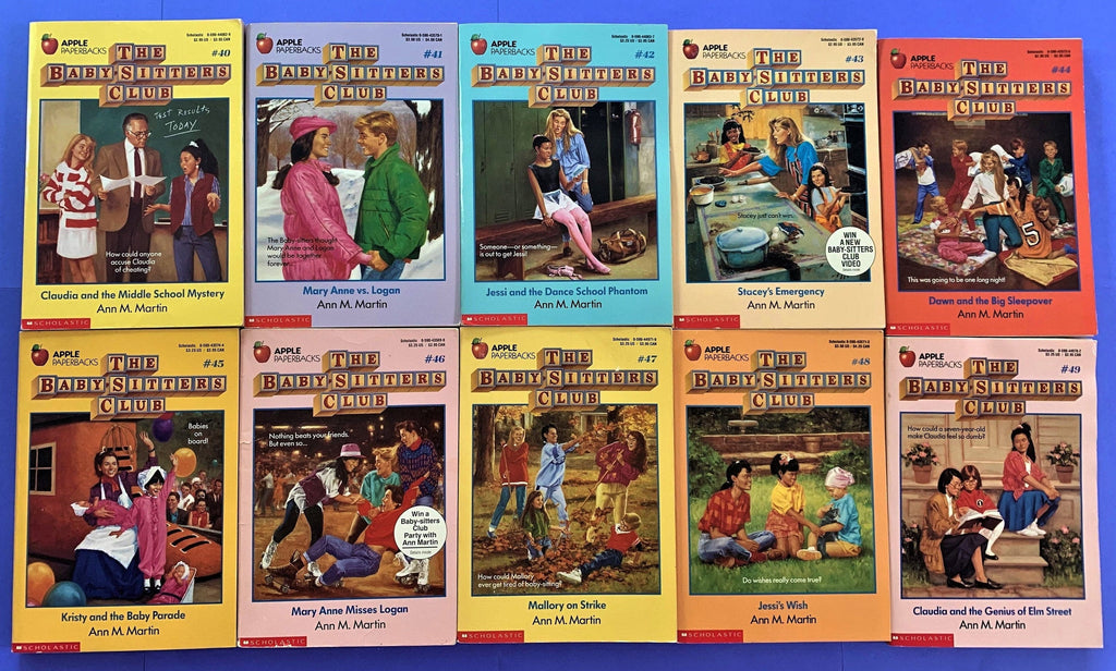 Babysitters Club #40 to #49 - Choose a Paperback Book by Ann M. Martin