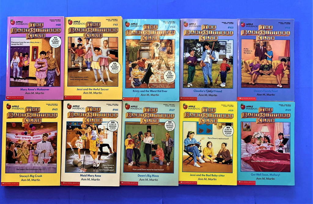 Babysitters Club #60 to #69 - Choose a Paperback Book by Ann M. Martin