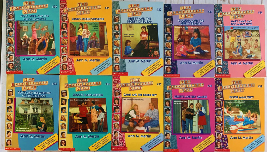 Babysitters Club #20 to #39 - Choose a Paperback Book by Ann M. Martin