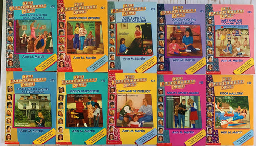 Babysitters Club #20 to #39 - Choose a Paperback Book by Ann M. Martin