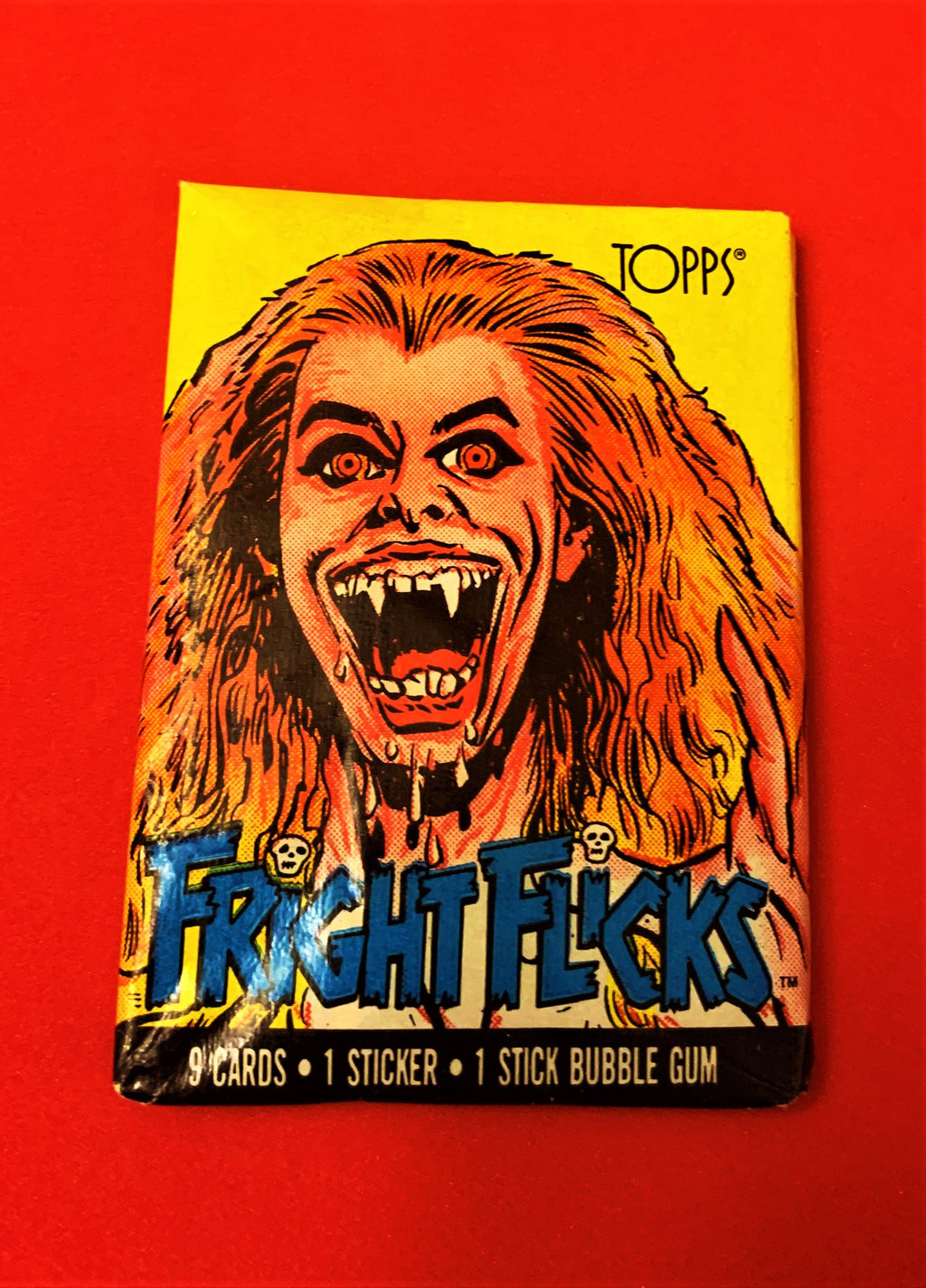 1988 Fright Flicks - One Wax Pack (1988) Choose Your Pack