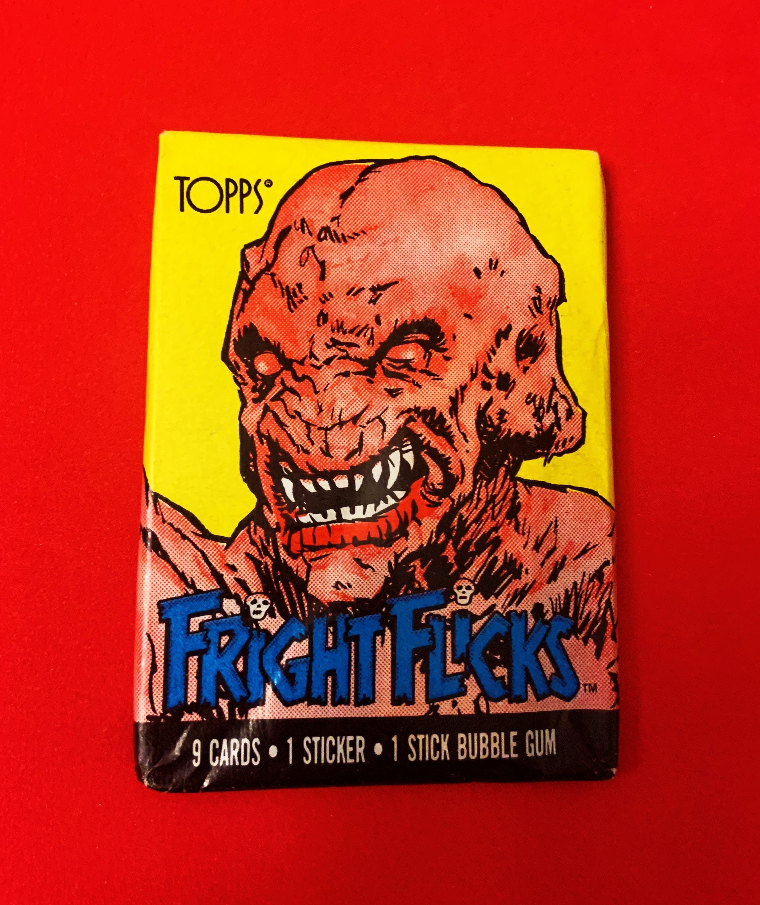 1988 Fright Flicks - One Wax Pack (1988) Choose Your Pack