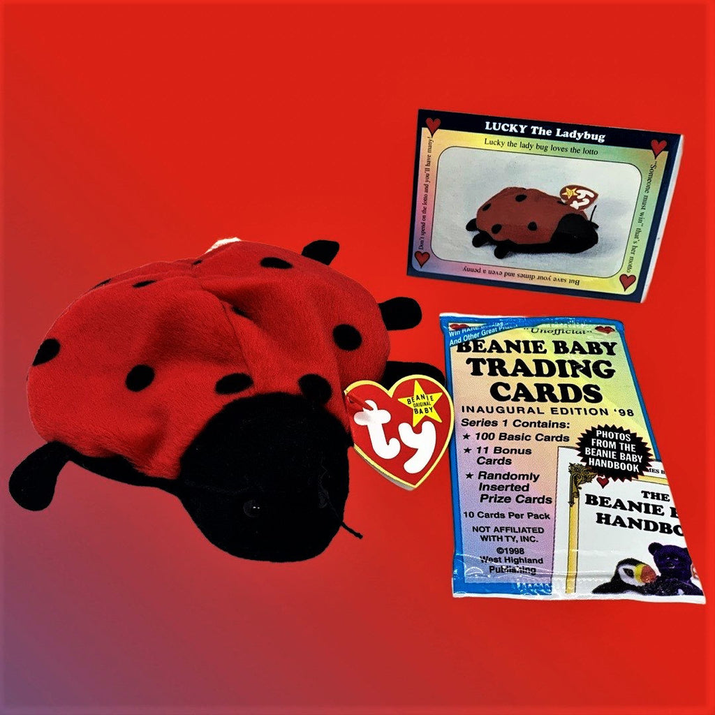 Lucky the Ladybug Beanie Baby 1993 Gift