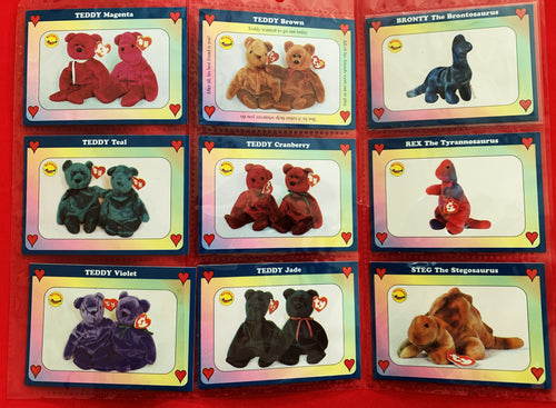 Beanie Baby (1998) Inaugural Edition Trading Cards - Choose One #1 to 54