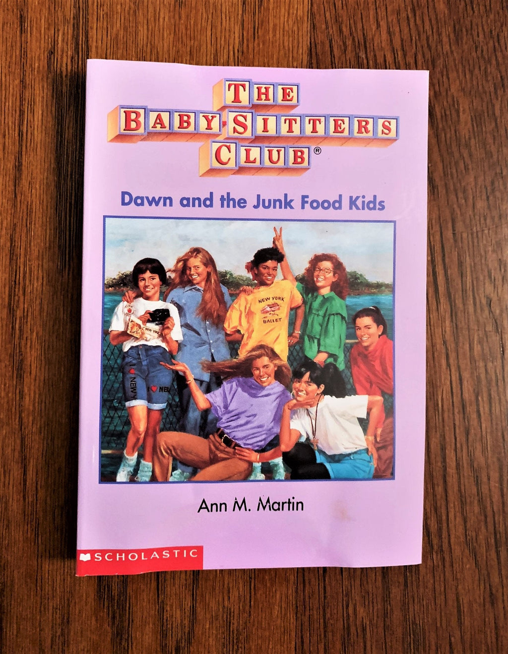 Dawn and the Junk Food Kids - Mini BSC Collector's Book (Not an Actual Book 1993)