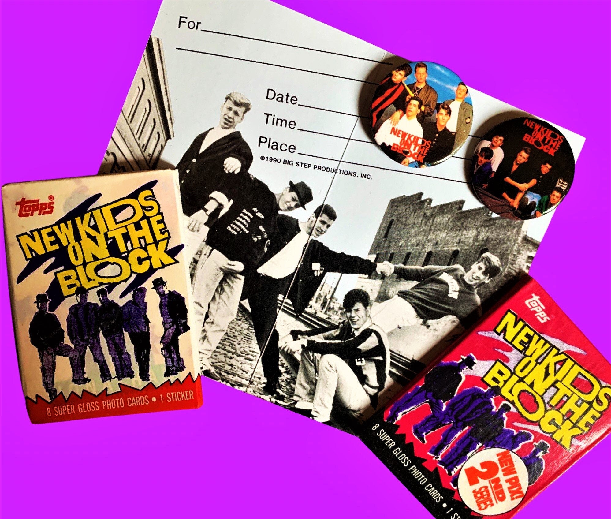NKOTB Gift Set New Kids on the Block