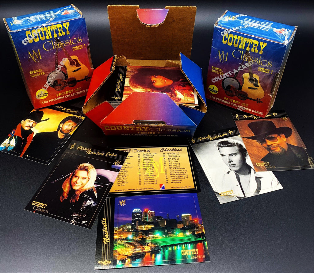 Country's Classics One Box Series 1 Trading Card Collection (100 Card Base SET) 1992