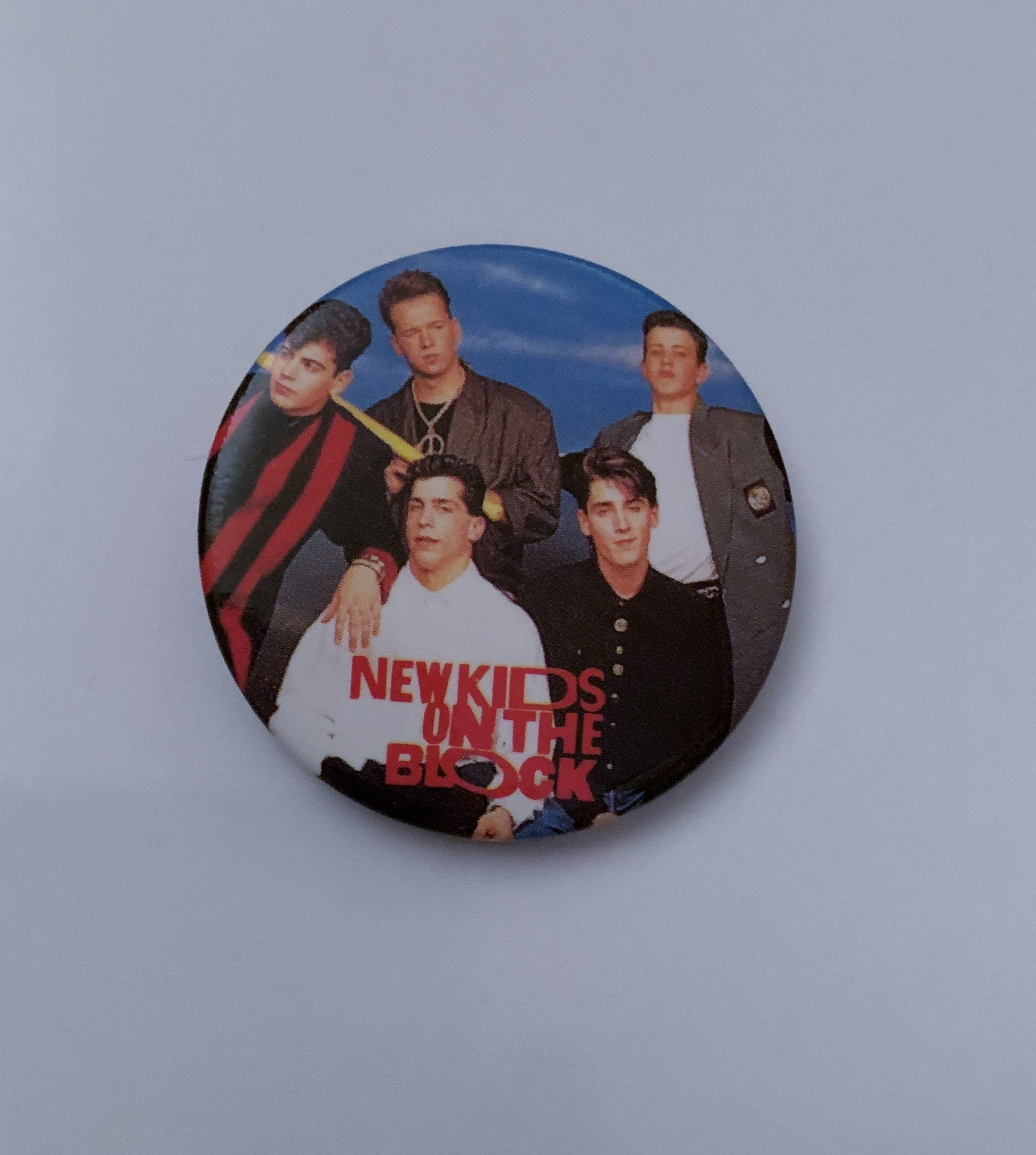 New Kids Button -Five Pack 1.5 inch Pin Buttons