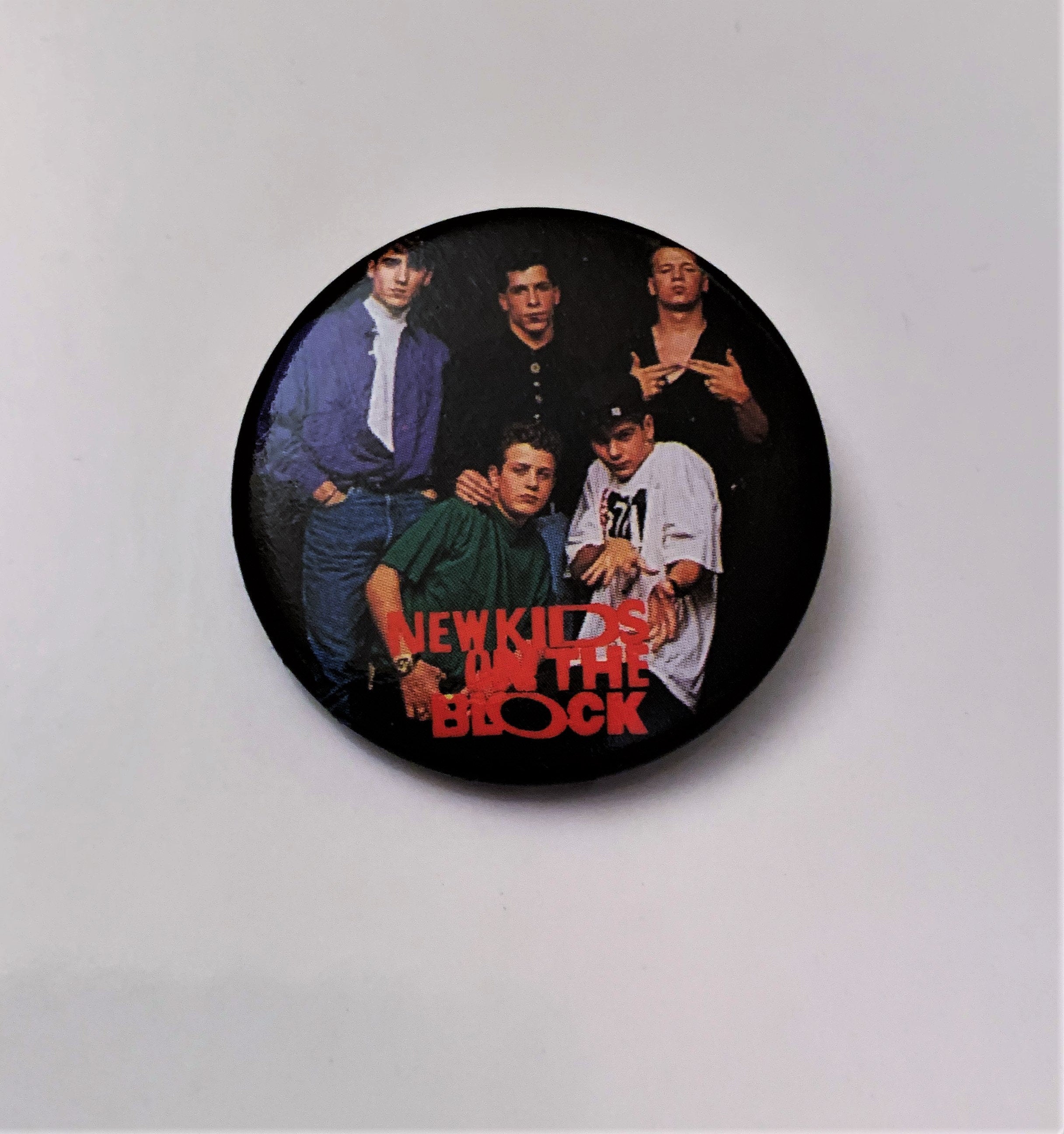 New Kids on the Block 1.5 Inch Pin-back Button Choose Style