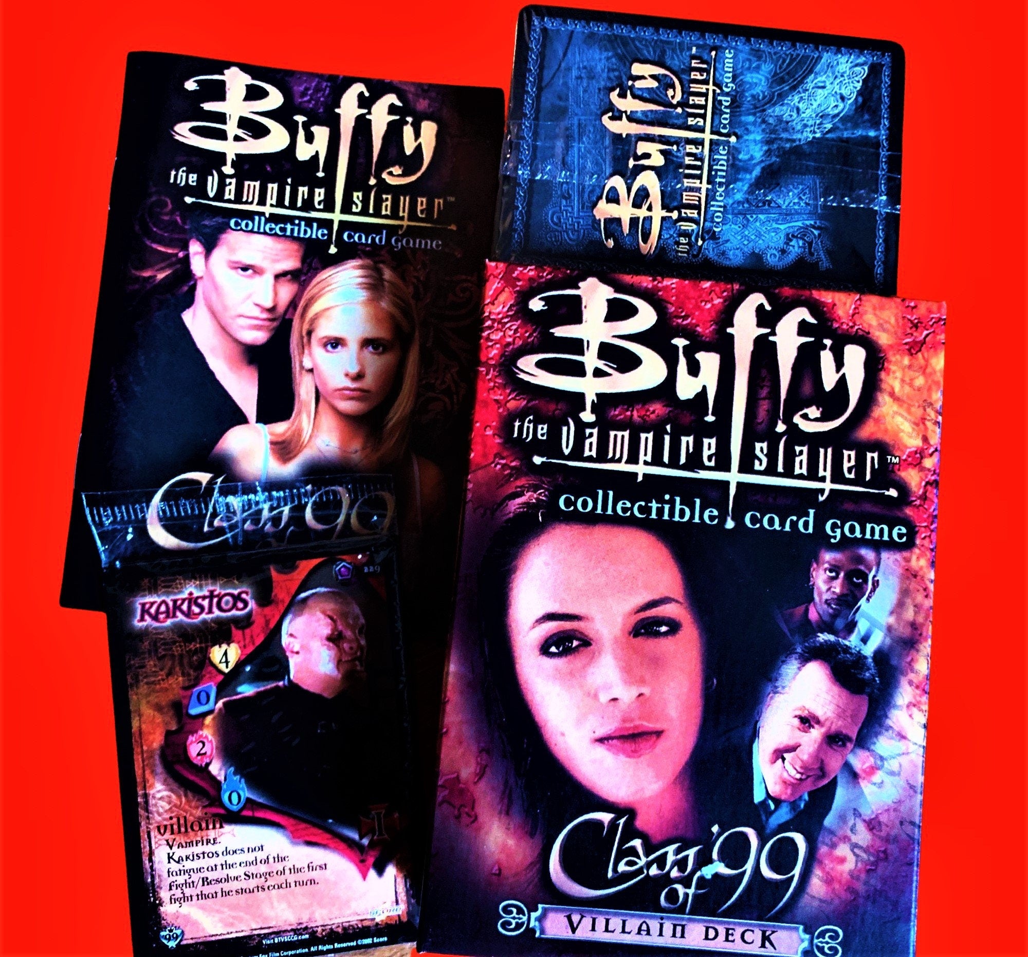 Buffy Villain Collectible Card Game (2002) Sealed Pack