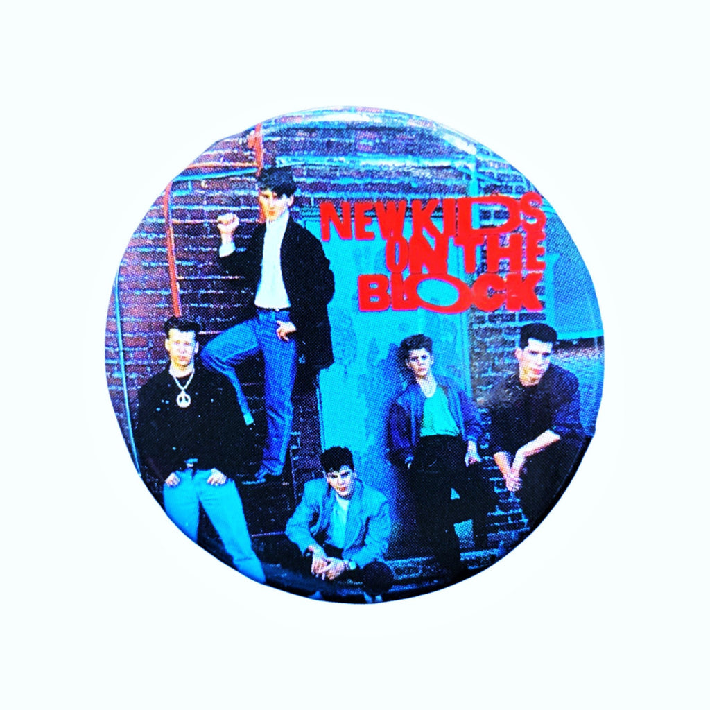 New Kids Button -Five Pack 1.5 inch Pin Buttons