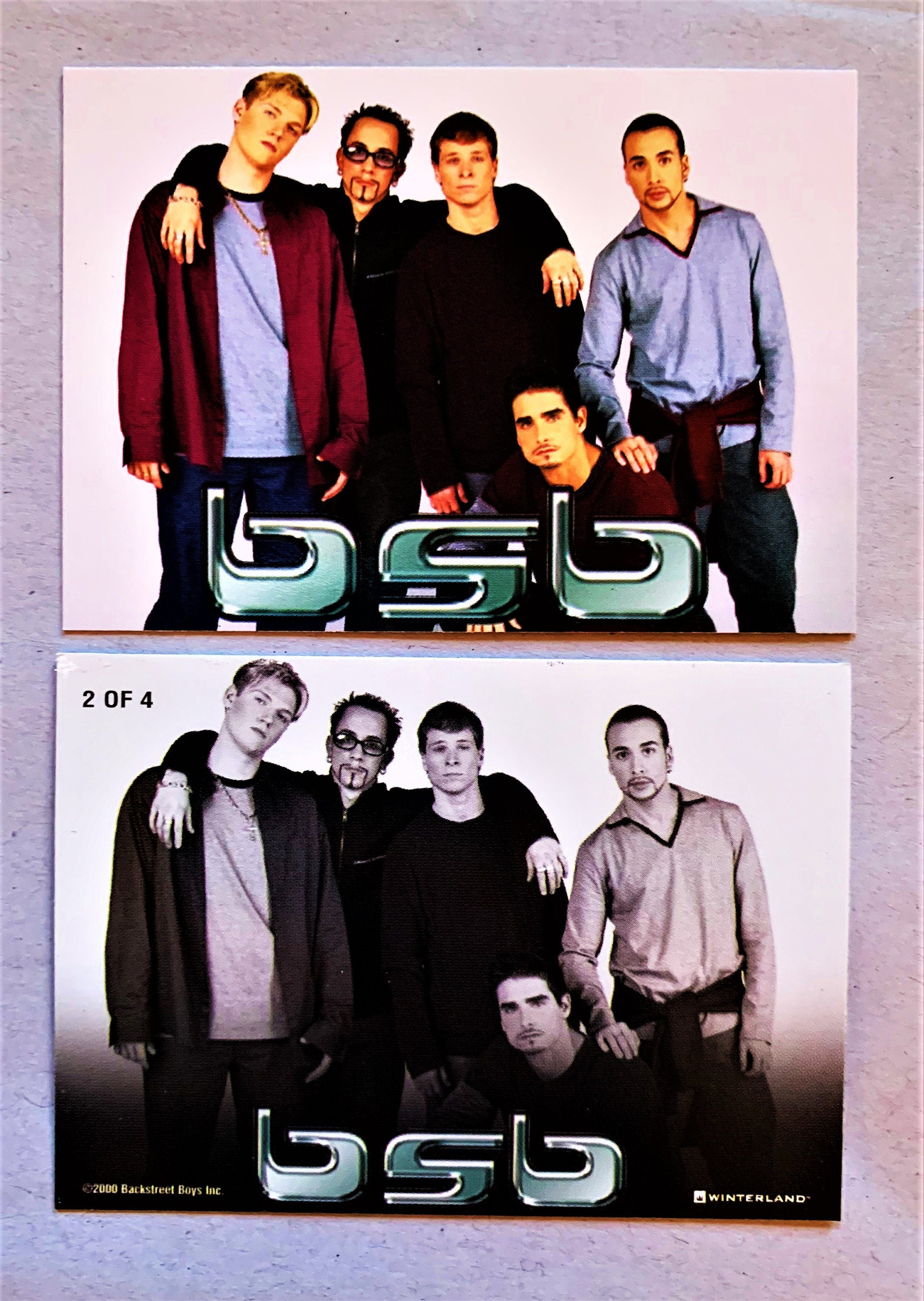 BSB Four Trading Cards (2000)
