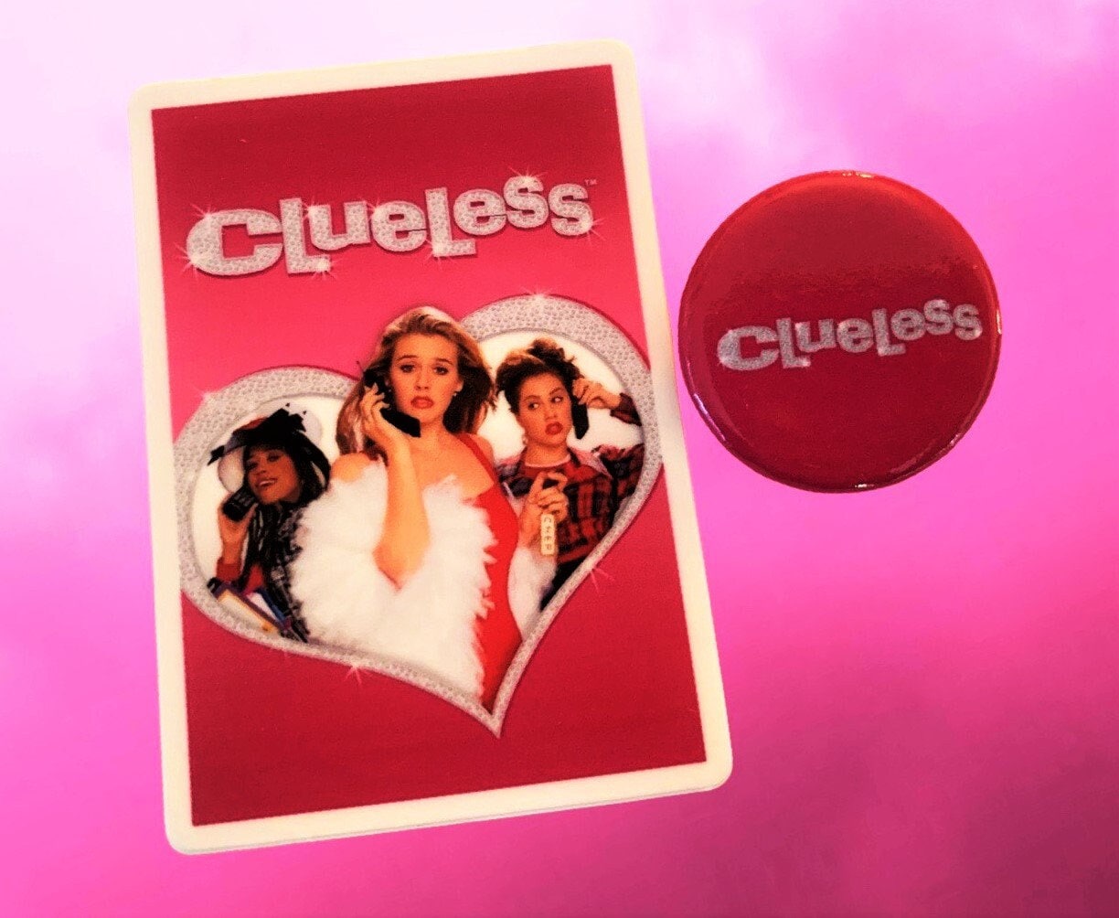 Clueless Triple Pin Pack with Sticker