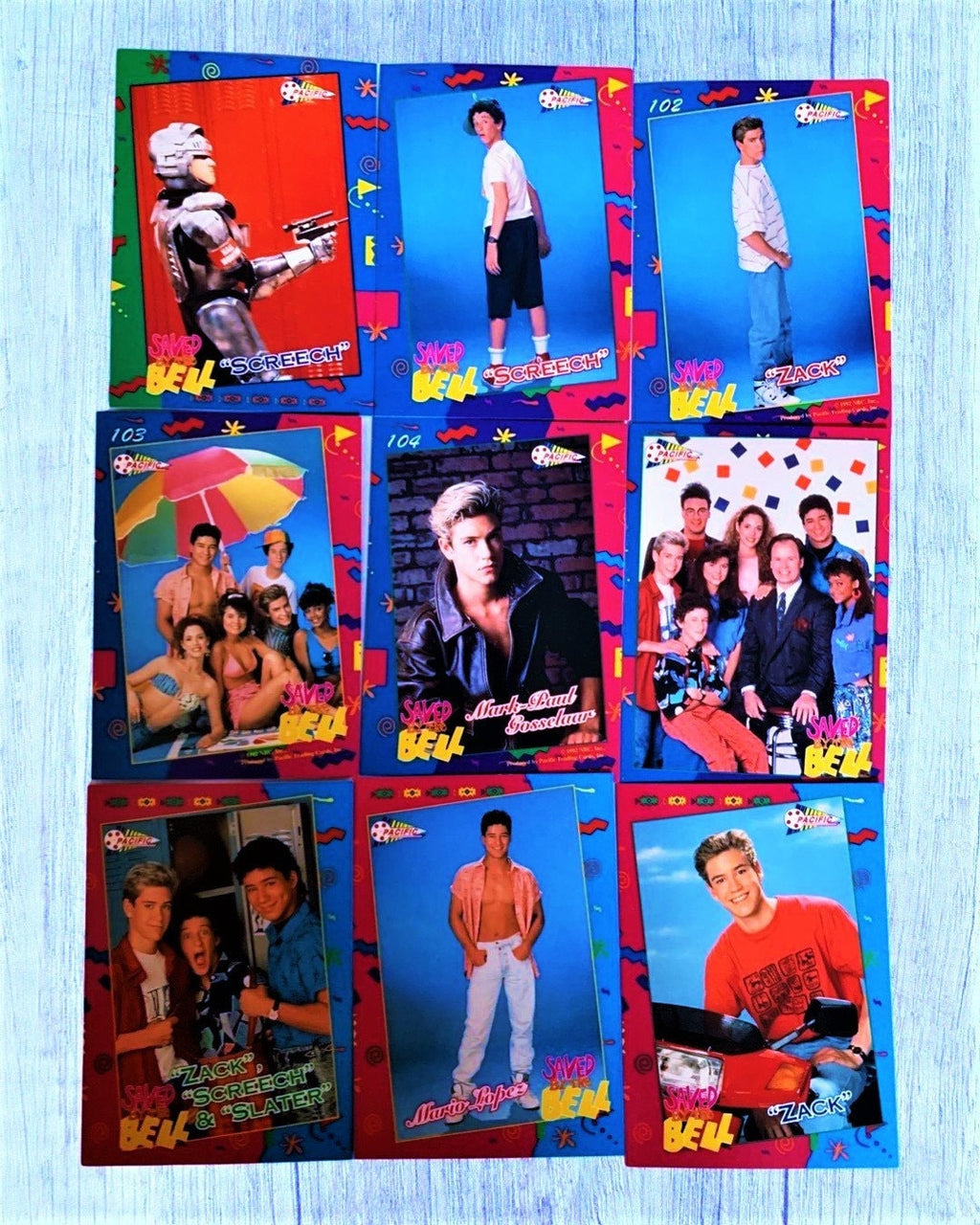 Saved by the Bell 1992 Single Cards - Choose Your Card (#64-110)