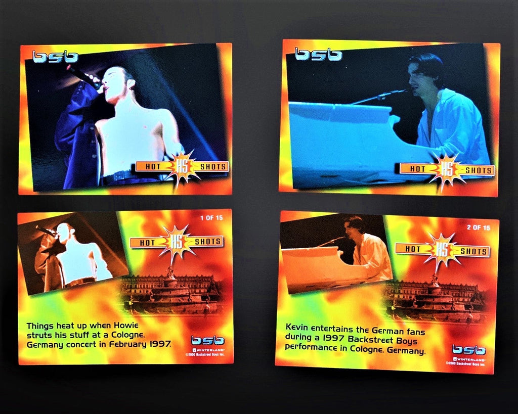 Hot Shot BSB Cards (Choose a Backstreet Boys Trading Card)