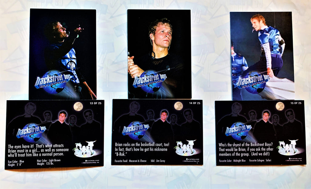 Backstreet Boys Card Collection (2000) Choose your Favorite Card