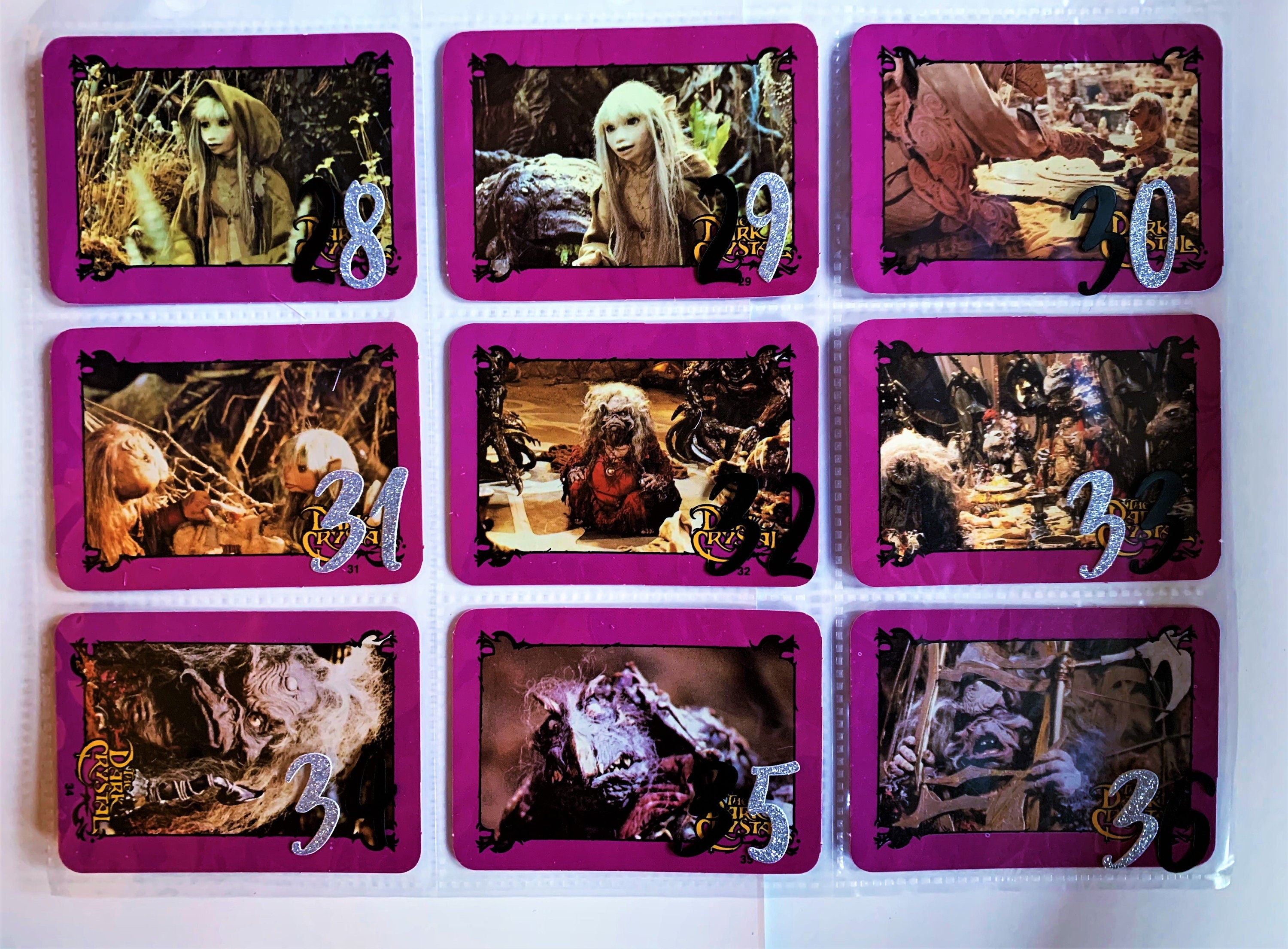 Dark Crystal 1982 Single Trading Cards - Choose ONE