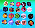 90s buttons (20 pack), 90s party, y2K, Nostalgic Gifts, Party favors, 90s gifts