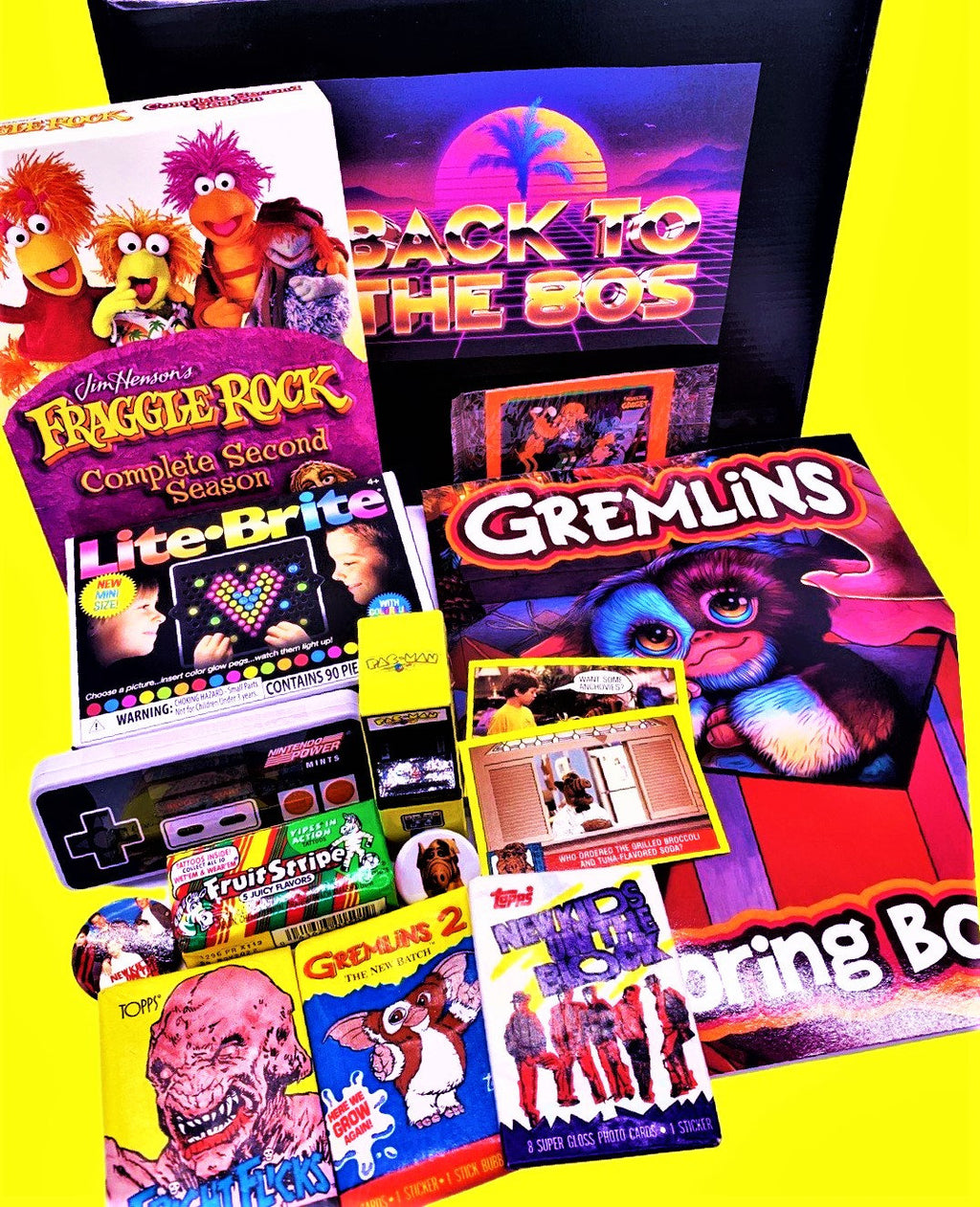 80's Trends Mystery Box! Nostalgic gift, Birthday boxes, Mystery box, 80's fan