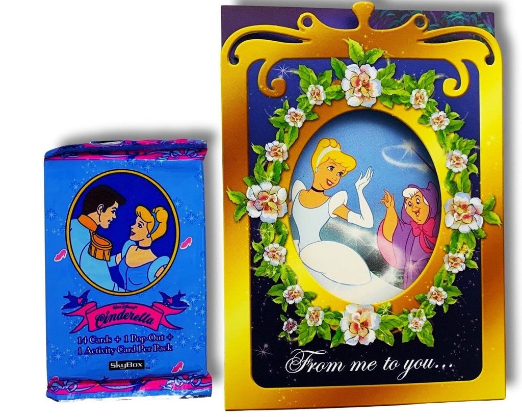 Birthday Card Cinderella with Trading Card Pack (1995)