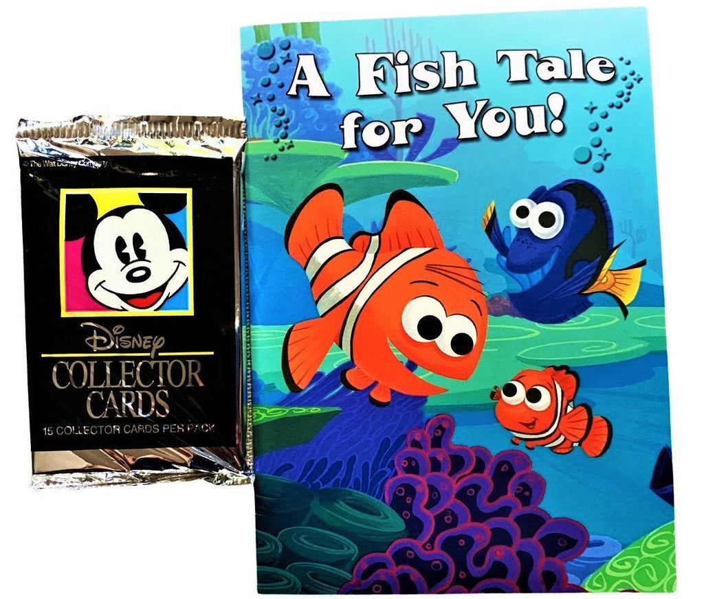 Birthday Card Finding Nemo with Disney Trading Card Pack (1992)